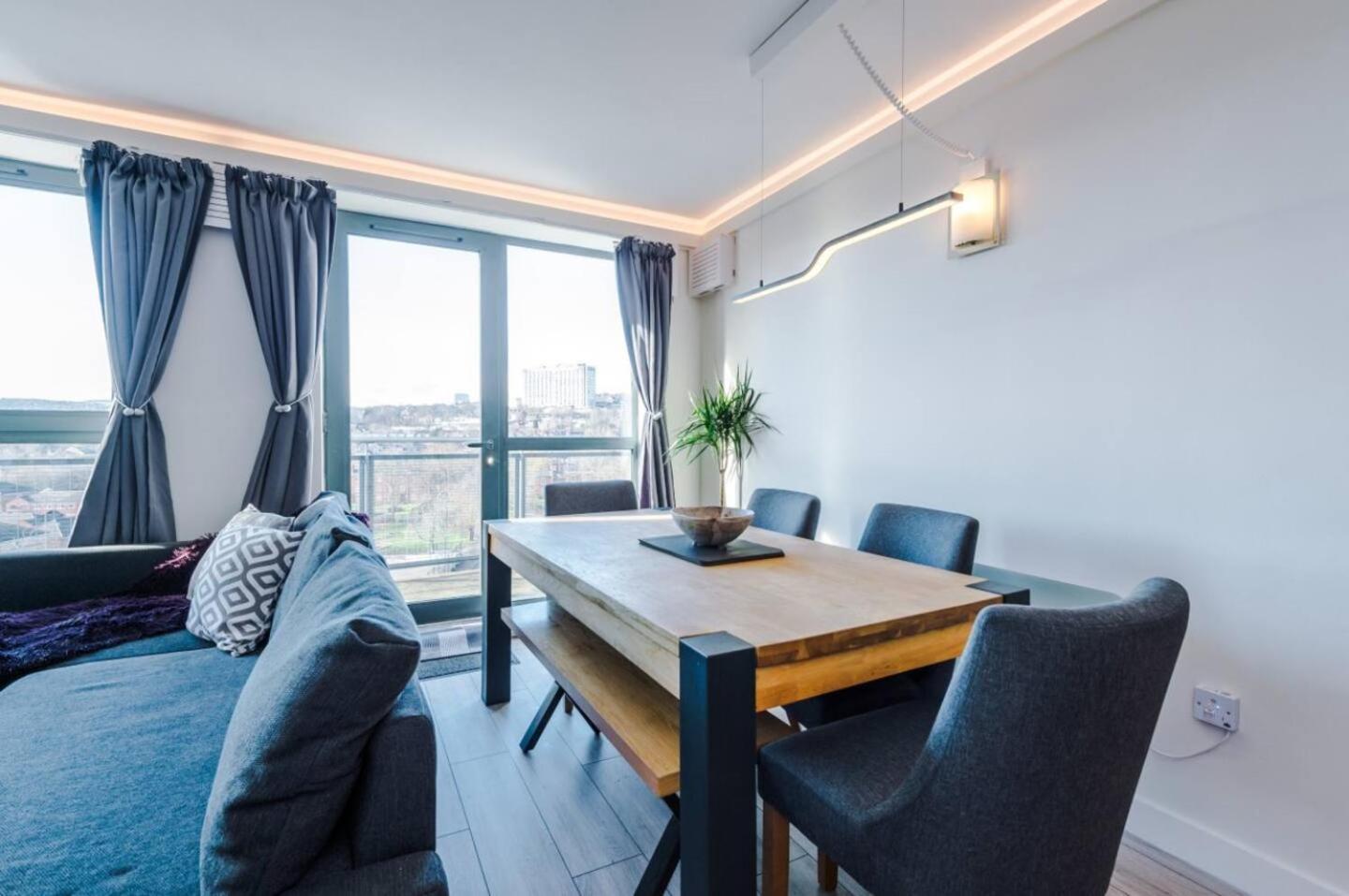 High-Spec Penthouse Central Free Parking Space Шефилд Экстерьер фото