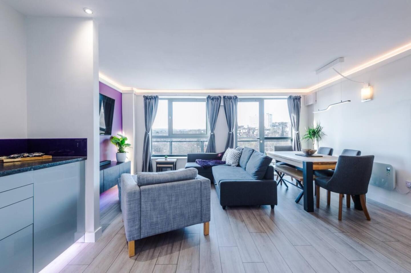 High-Spec Penthouse Central Free Parking Space Шефилд Экстерьер фото