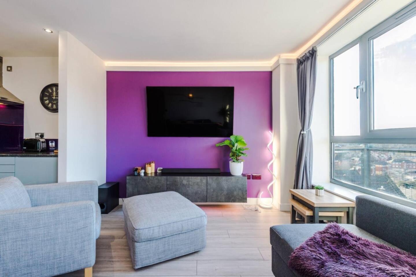 High-Spec Penthouse Central Free Parking Space Шефилд Экстерьер фото
